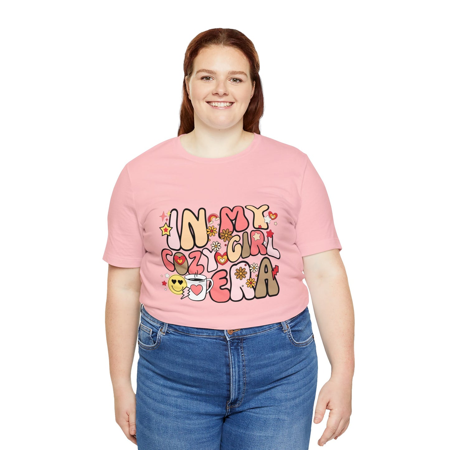 In My Cozy Girl Era Unisex Jersey Short Sleeve Tee