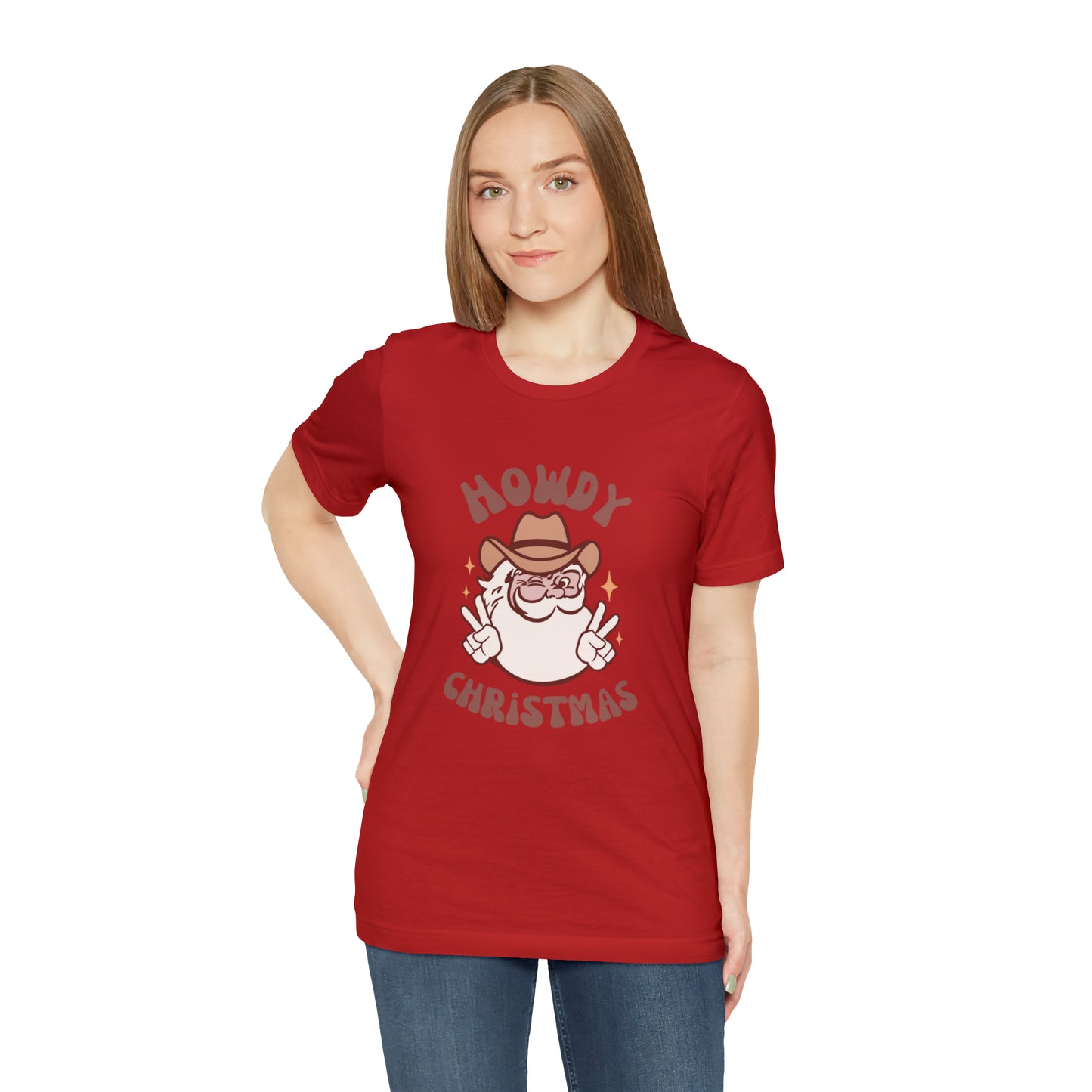 Howdy Christmas Unisex Jersey Short Sleeve Tee