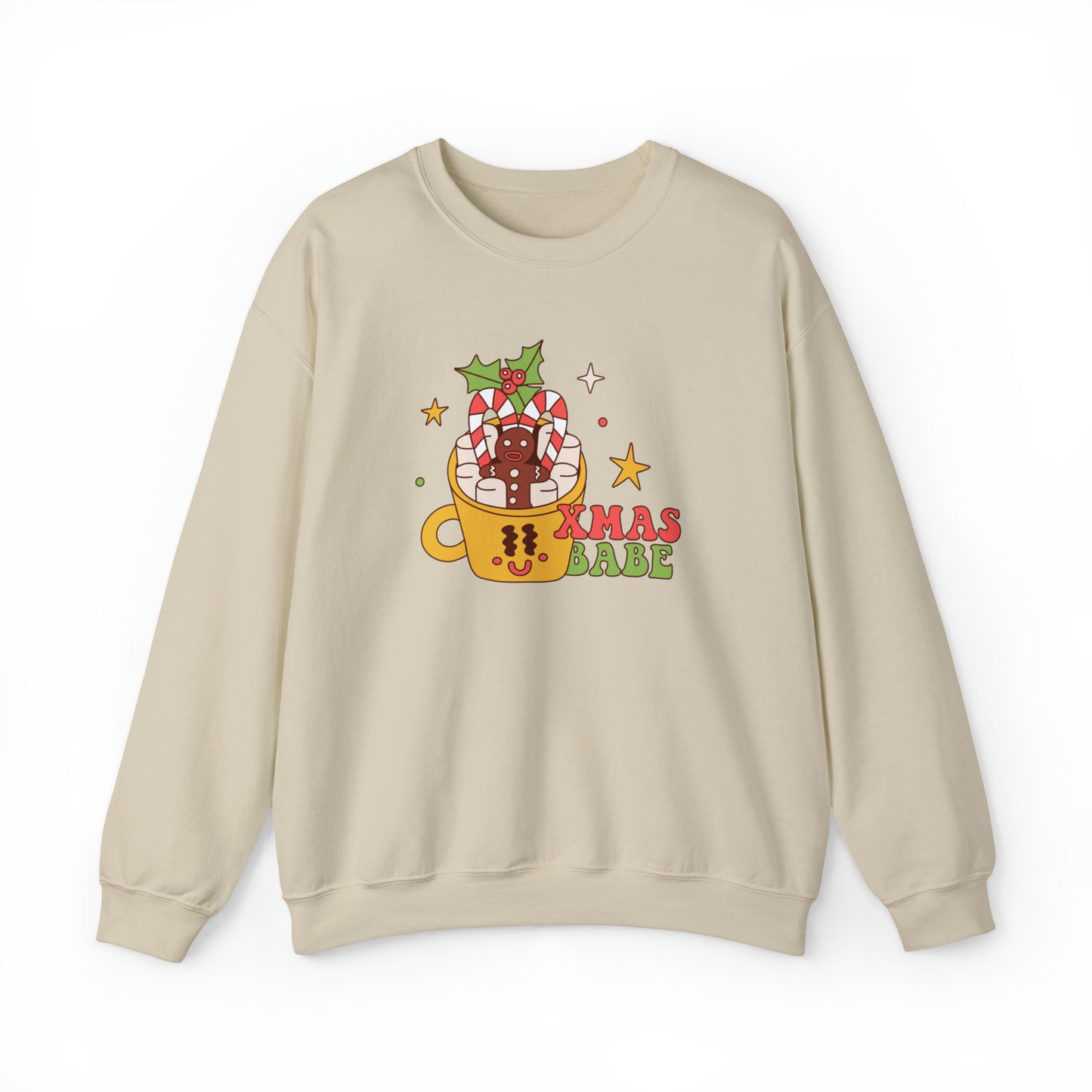 Xmas Babe Unisex Heavy Blend™ Crewneck Sweatshirt