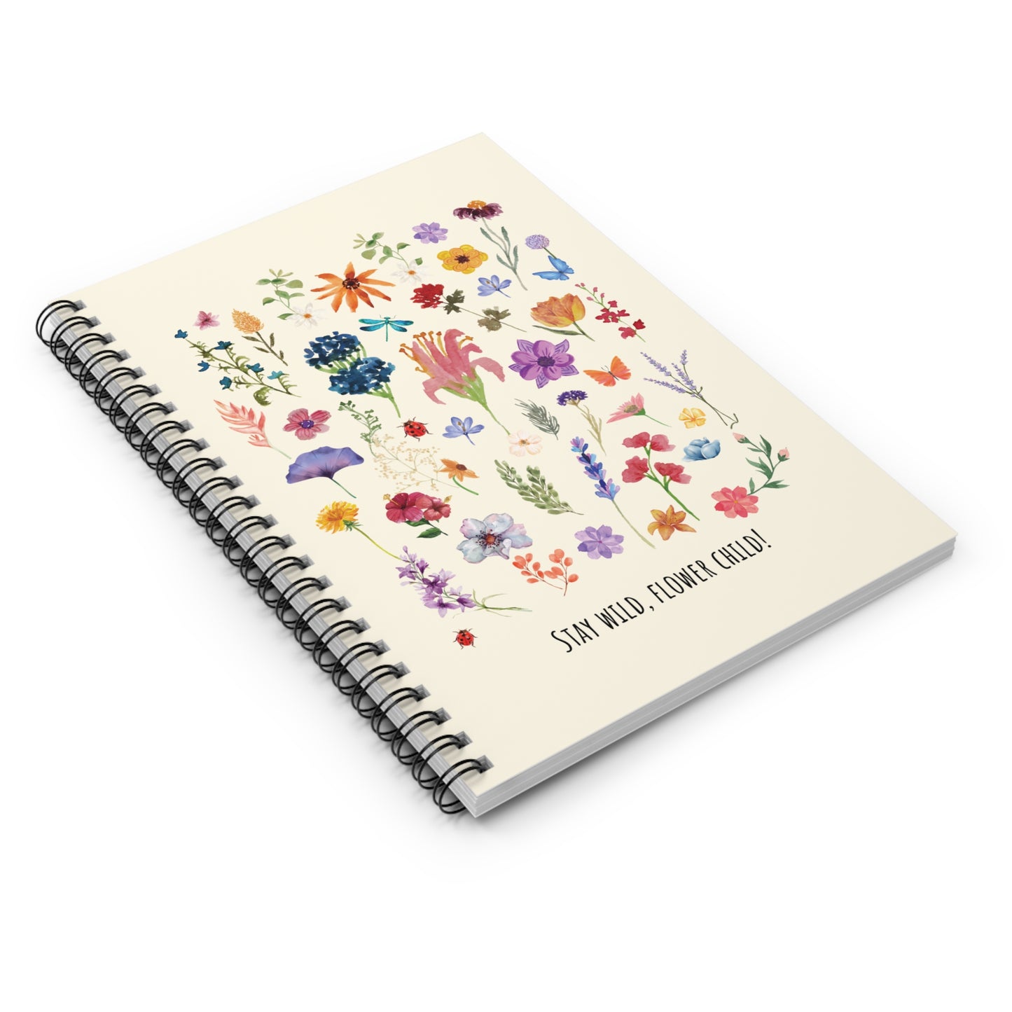 Stay Wild Flower Child Notebook