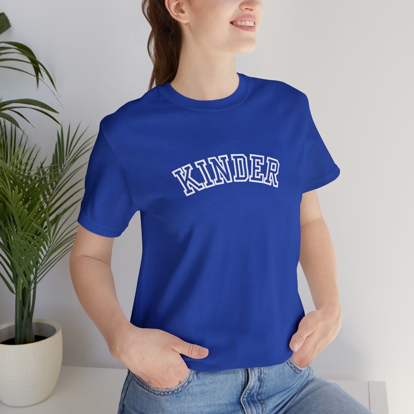 Kinder Varsity Letters Tee