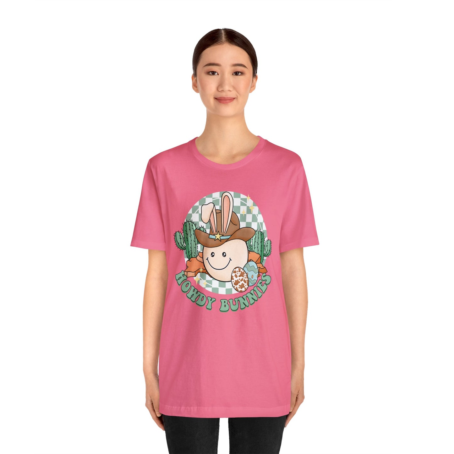 Howdy Bunnies Unisex Jersey Short Sleeve Tee