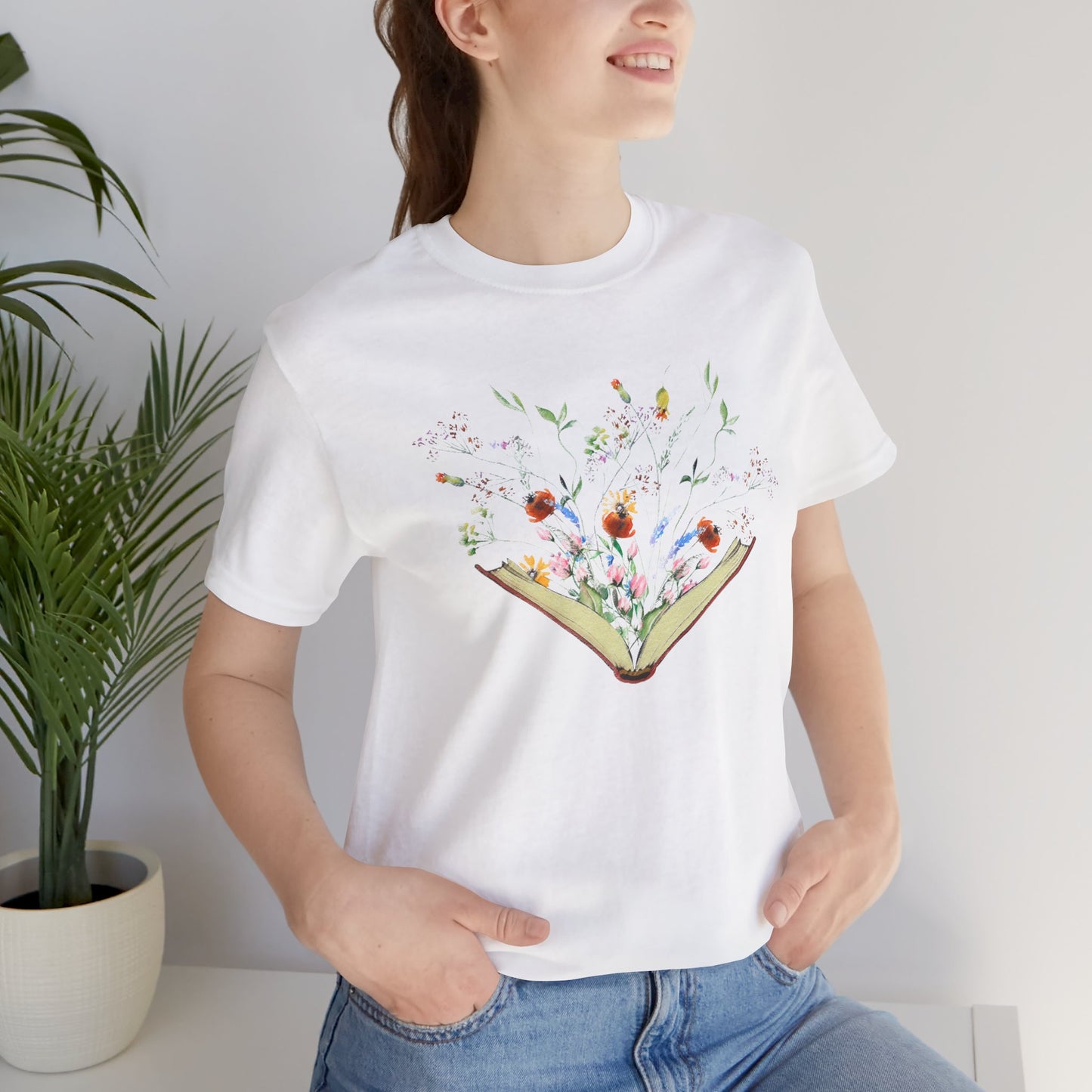 Reading in Bloom Tee