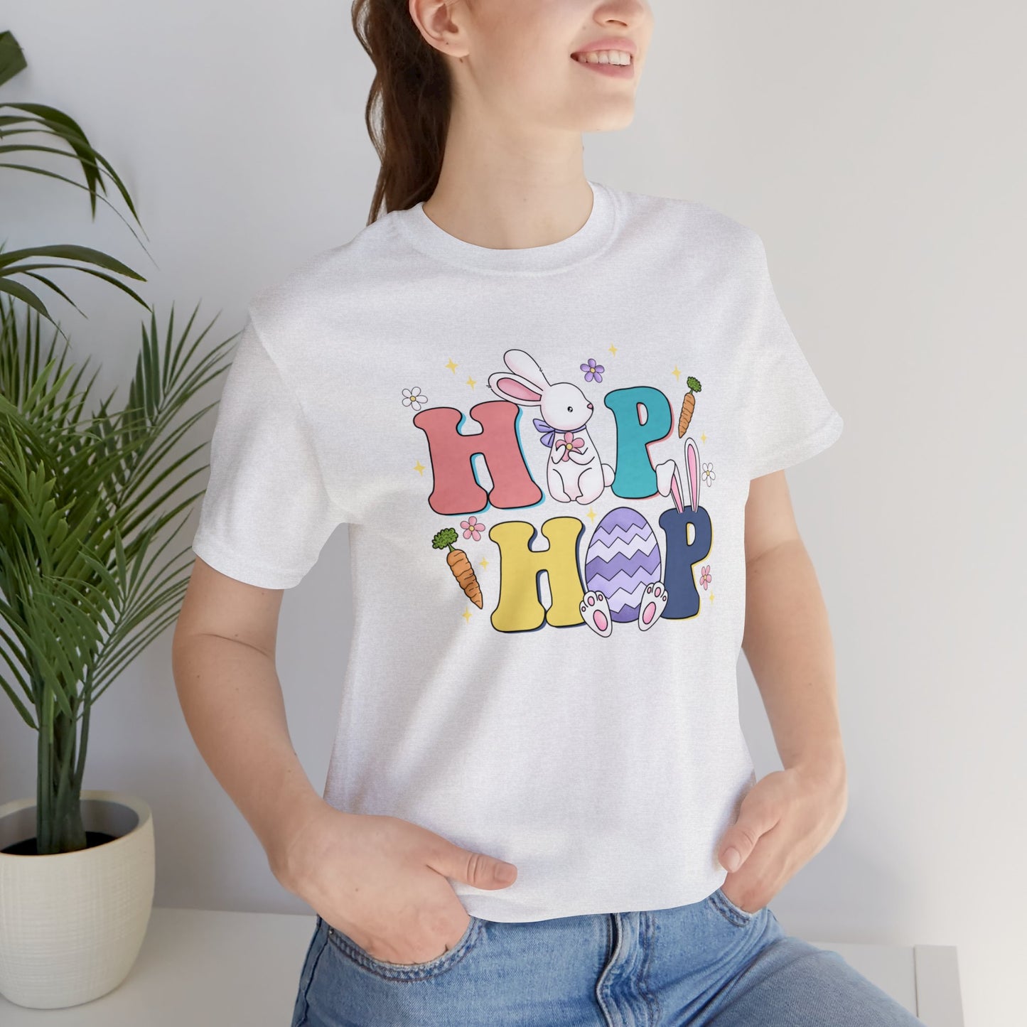 Hip Hop Unisex Jersey Short Sleeve Tee