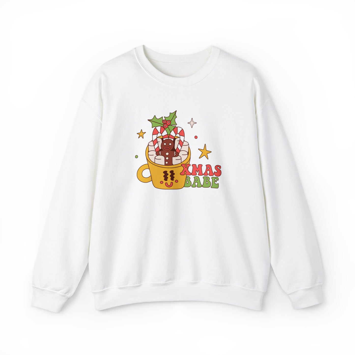 Xmas Babe Unisex Heavy Blend™ Crewneck Sweatshirt