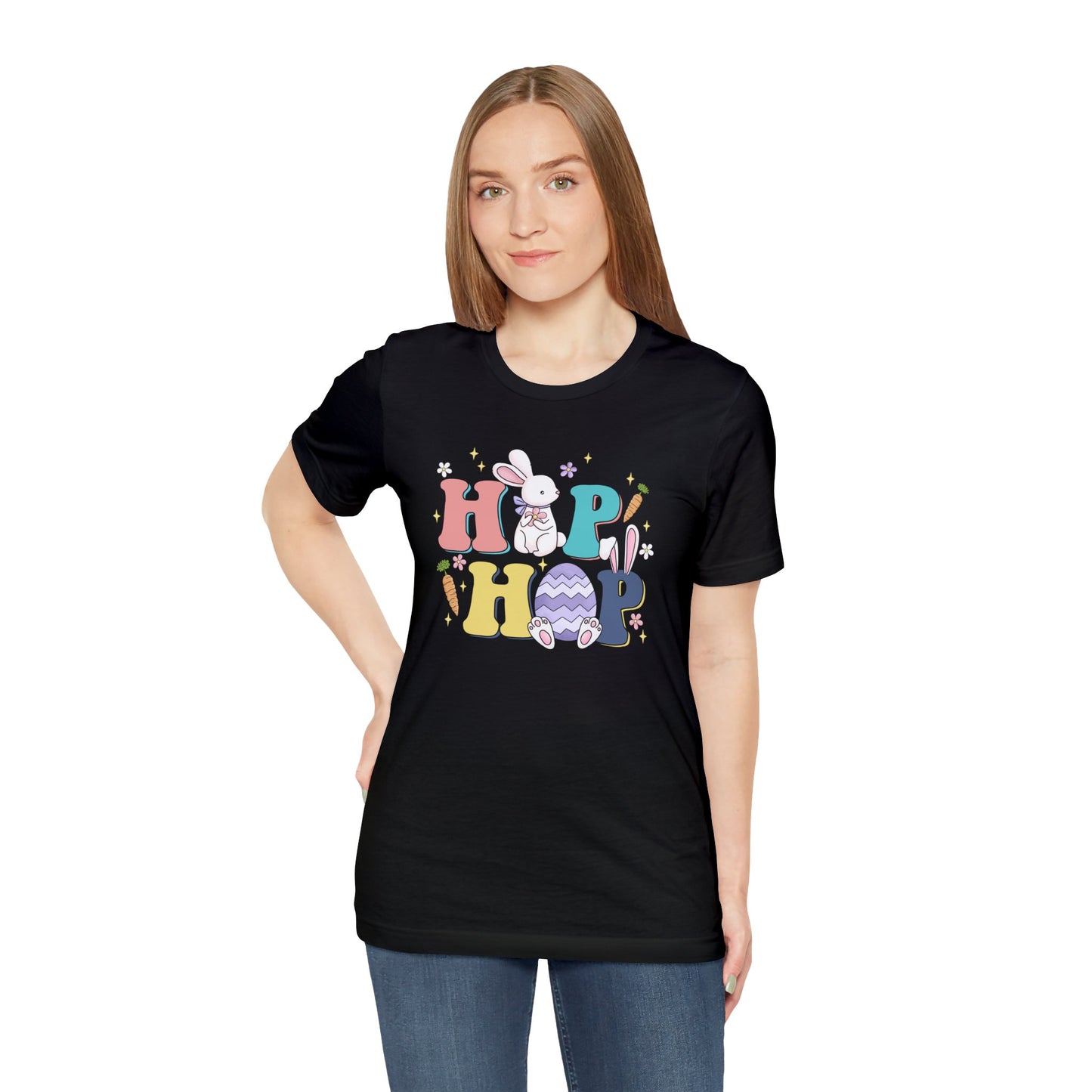 Hip Hop Unisex Jersey Short Sleeve Tee