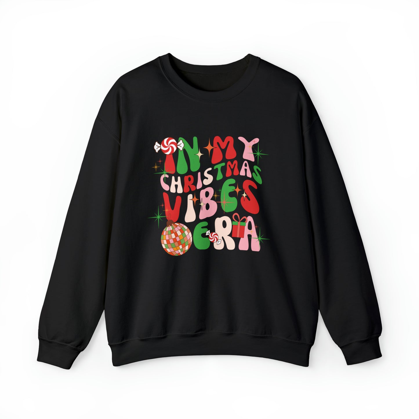 In My Christmas Vibes Era Unisex Heavy Blend™ Crewneck Sweatshirt