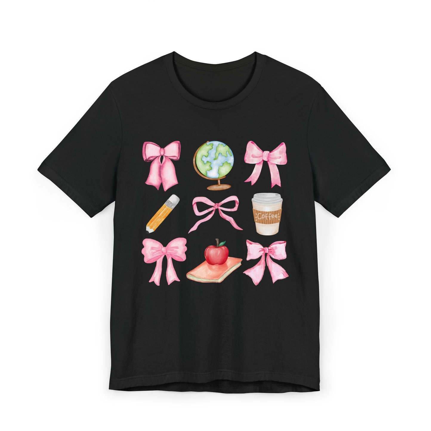 Teacher Coquette Bows Tee