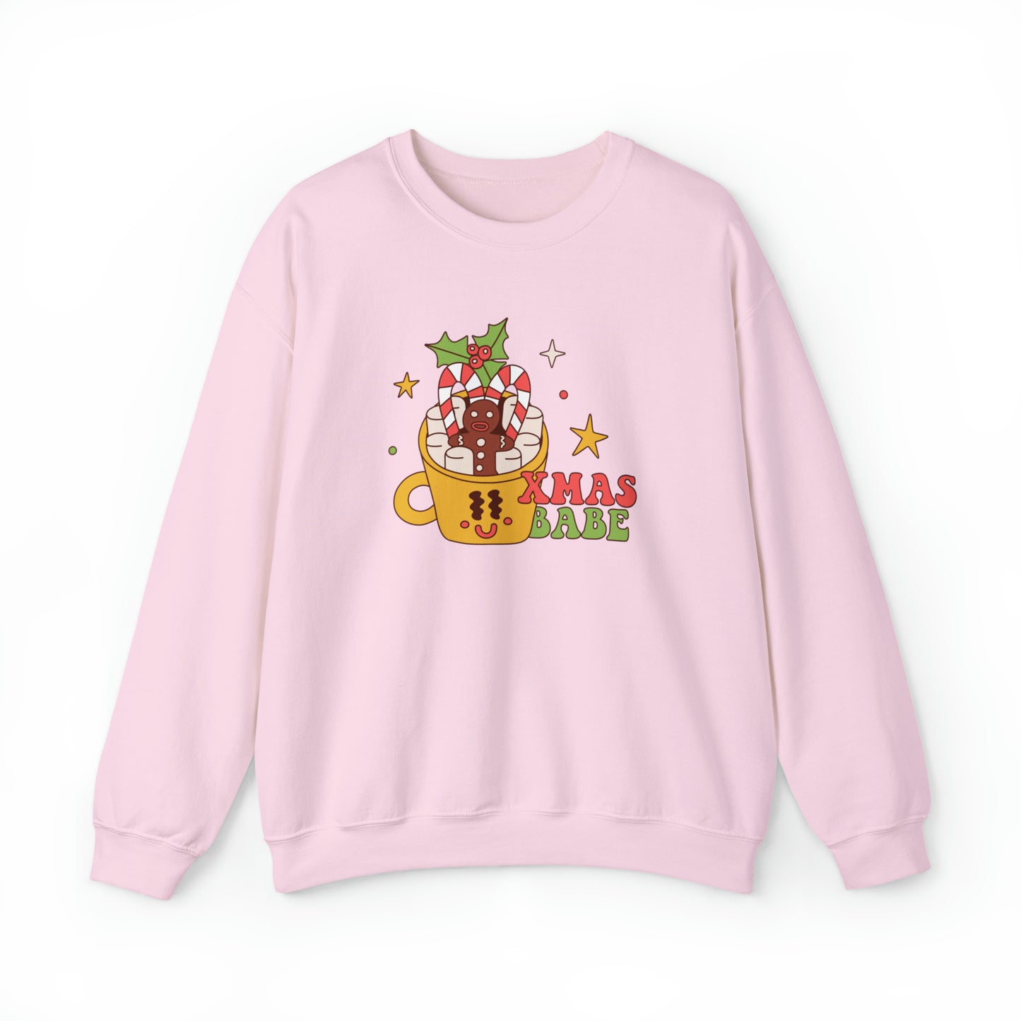 Xmas Babe Unisex Heavy Blend™ Crewneck Sweatshirt