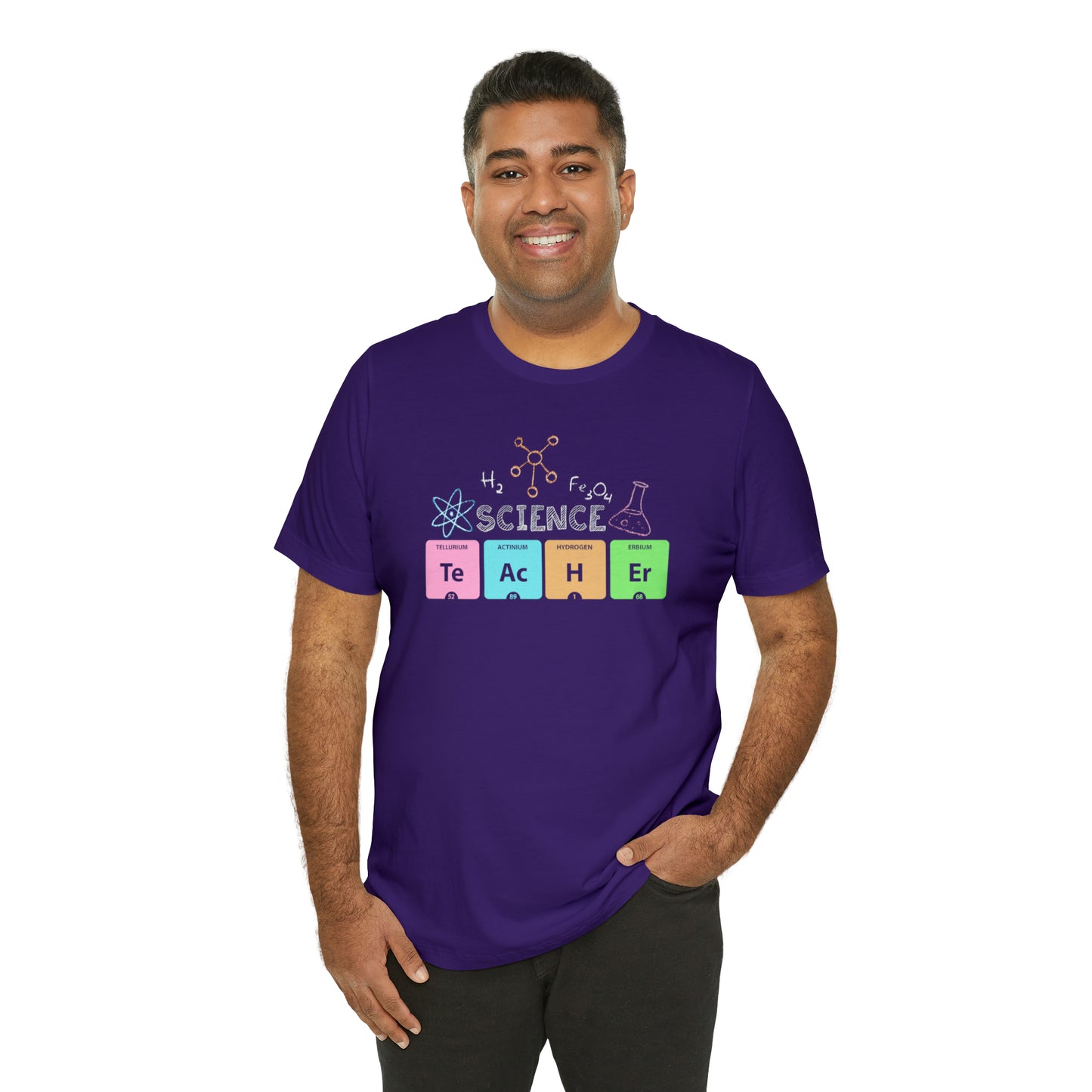 Science Teacher Elements Unisex Jersey Short Sleeve Tee