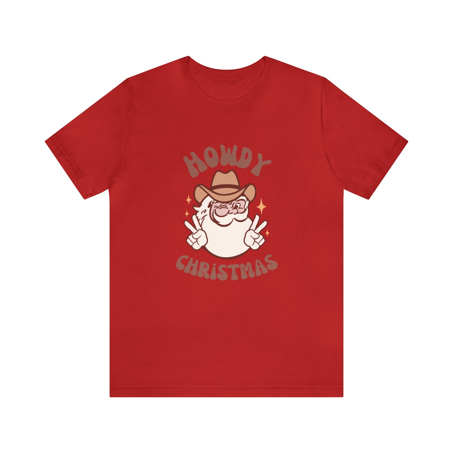 Howdy Christmas Unisex Jersey Short Sleeve Tee