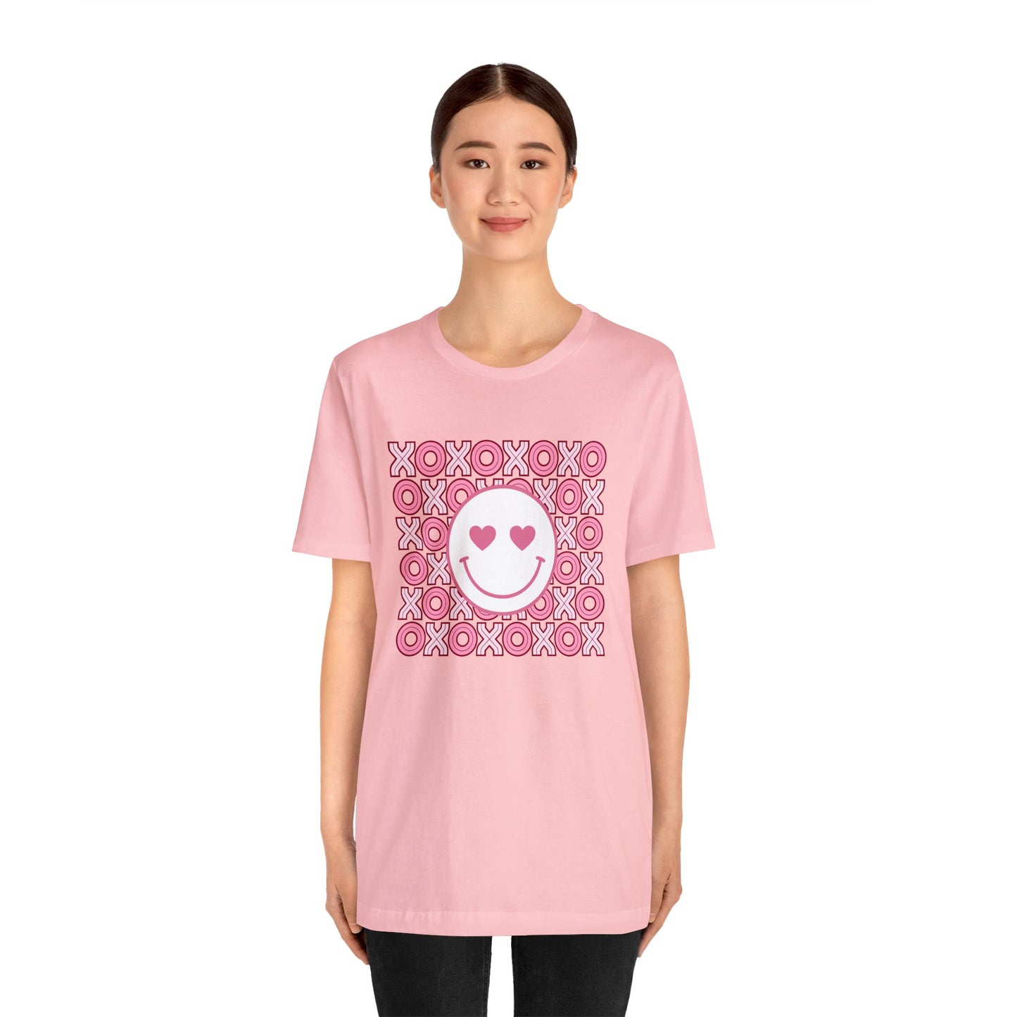 XOXOXOXO Smiley Unisex Jersey Short Sleeve Tee