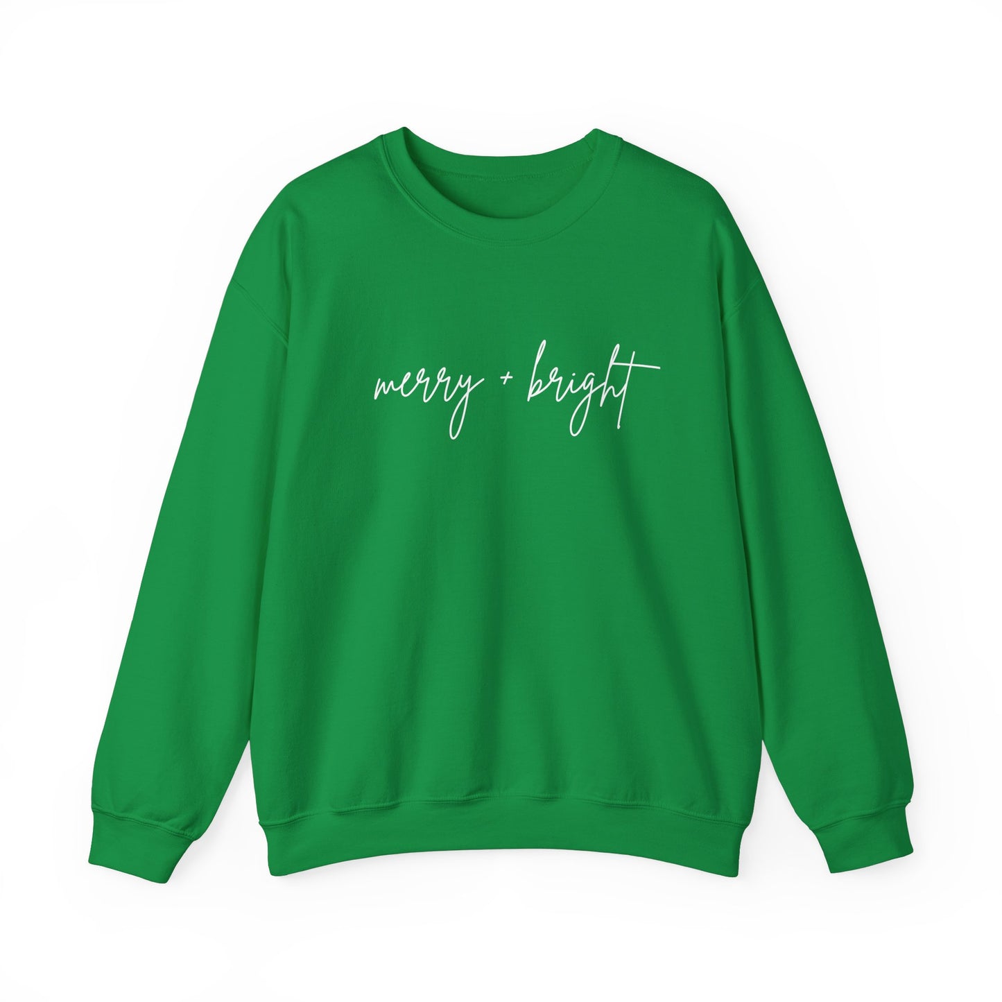 Merry + Bright Cursive Sweatshirt