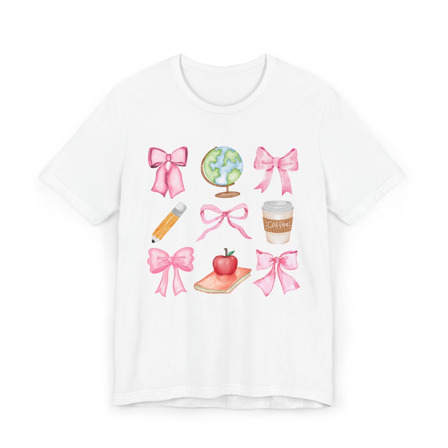 Teacher Coquette Bows Tee