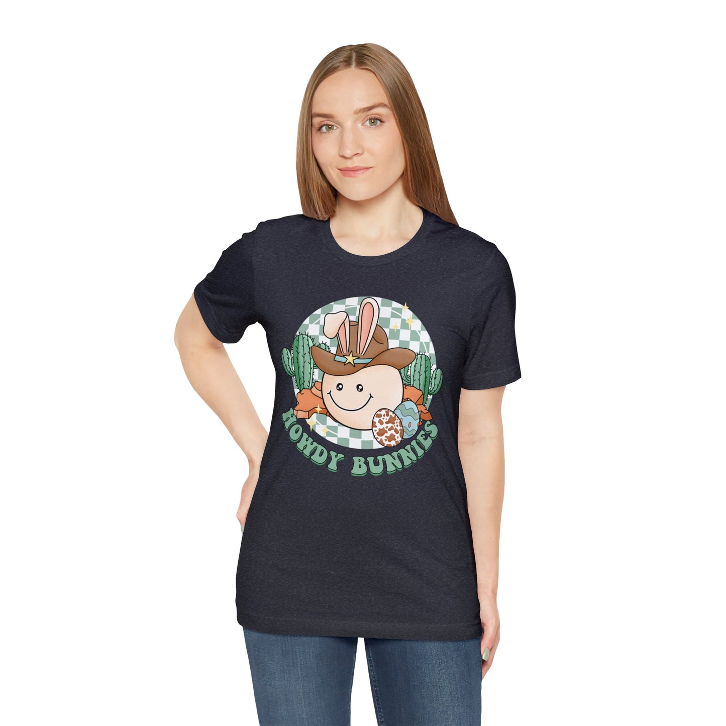 Howdy Bunnies Unisex Jersey Short Sleeve Tee