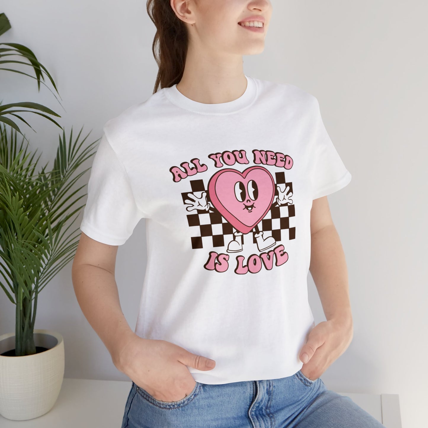 All You Need Is Love Unisex Jersey Short Sleeve Tee