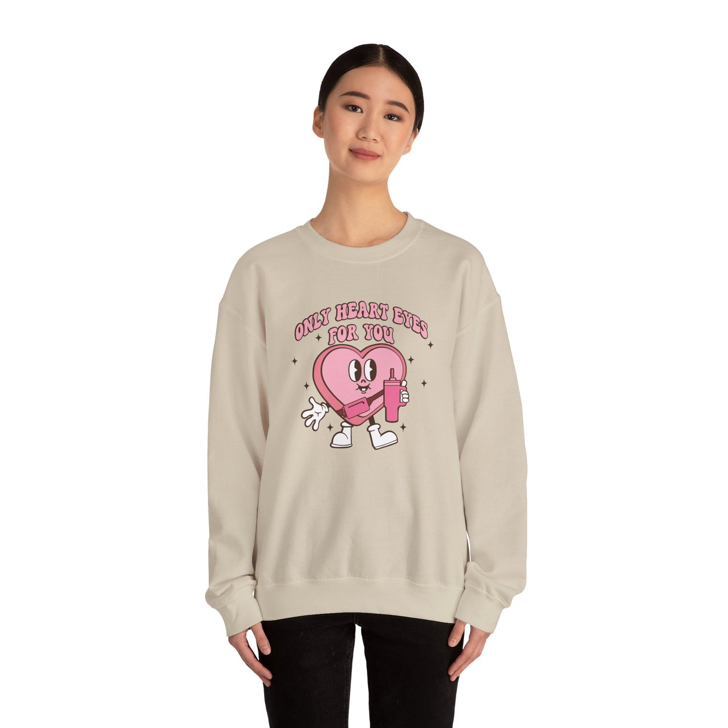 Only Heart Eyes For You Unisex Heavy Blend™ Crewneck Sweatshirt