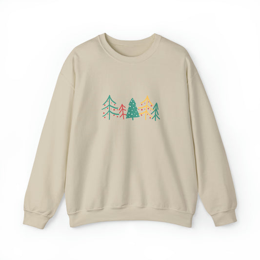 Holiday Trees Unisex Heavy Blend™ Crewneck Sweatshirt