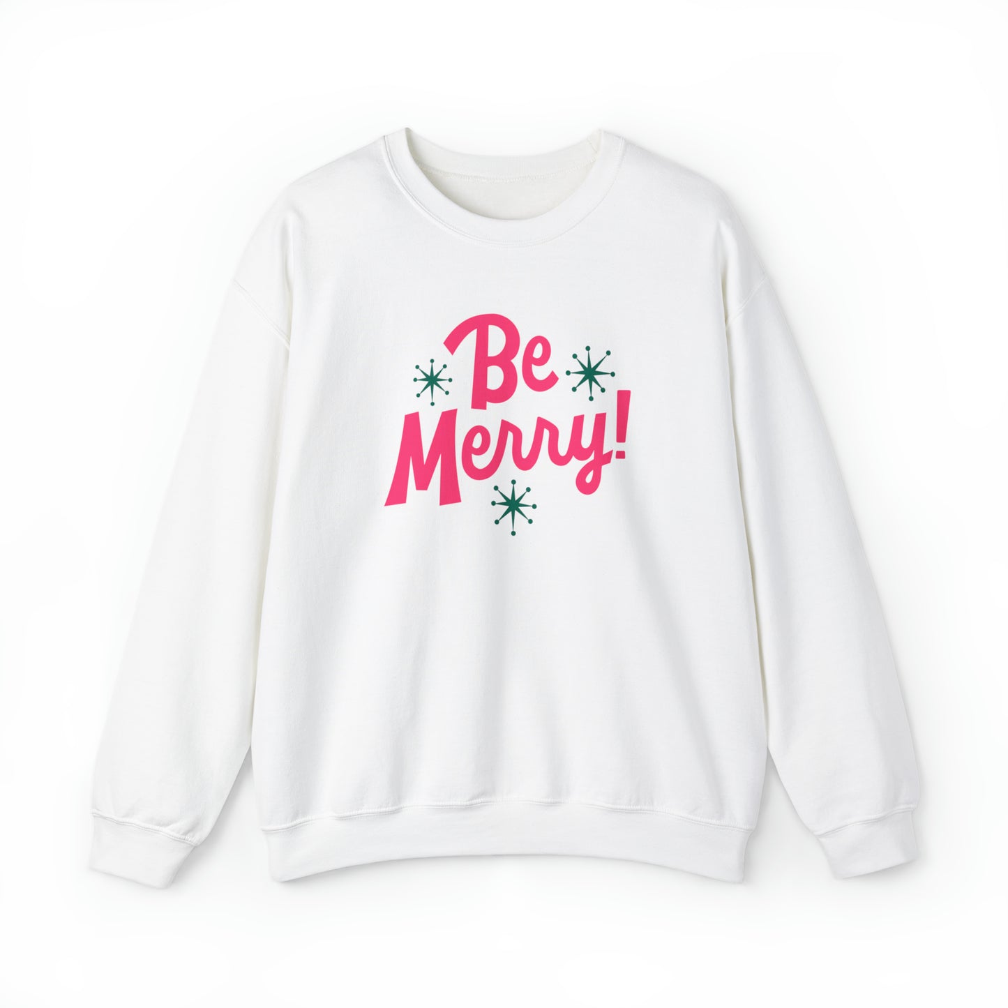 Be Merry! Unisex Heavy Blend™ Crewneck Sweatshirt