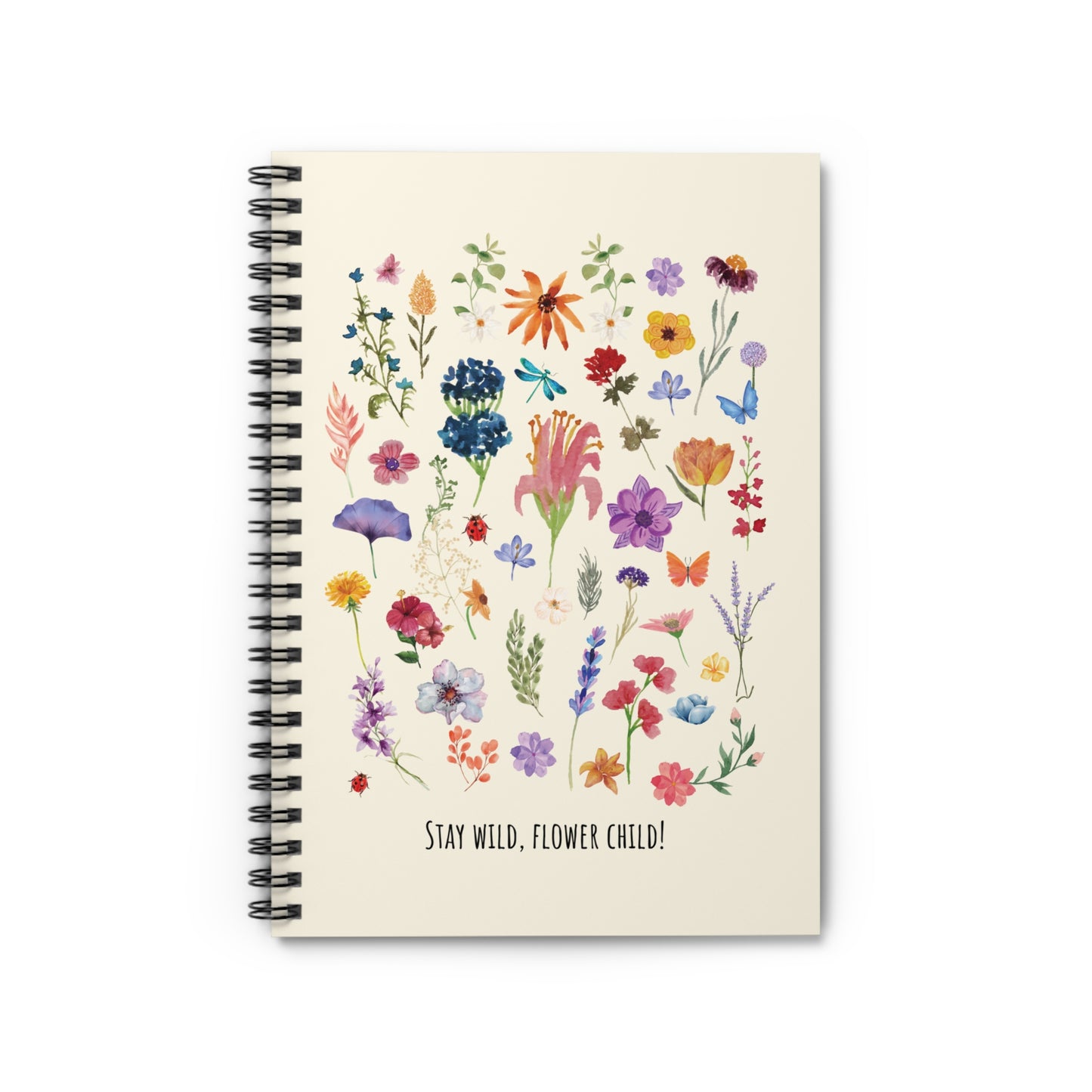 Stay Wild Flower Child Notebook