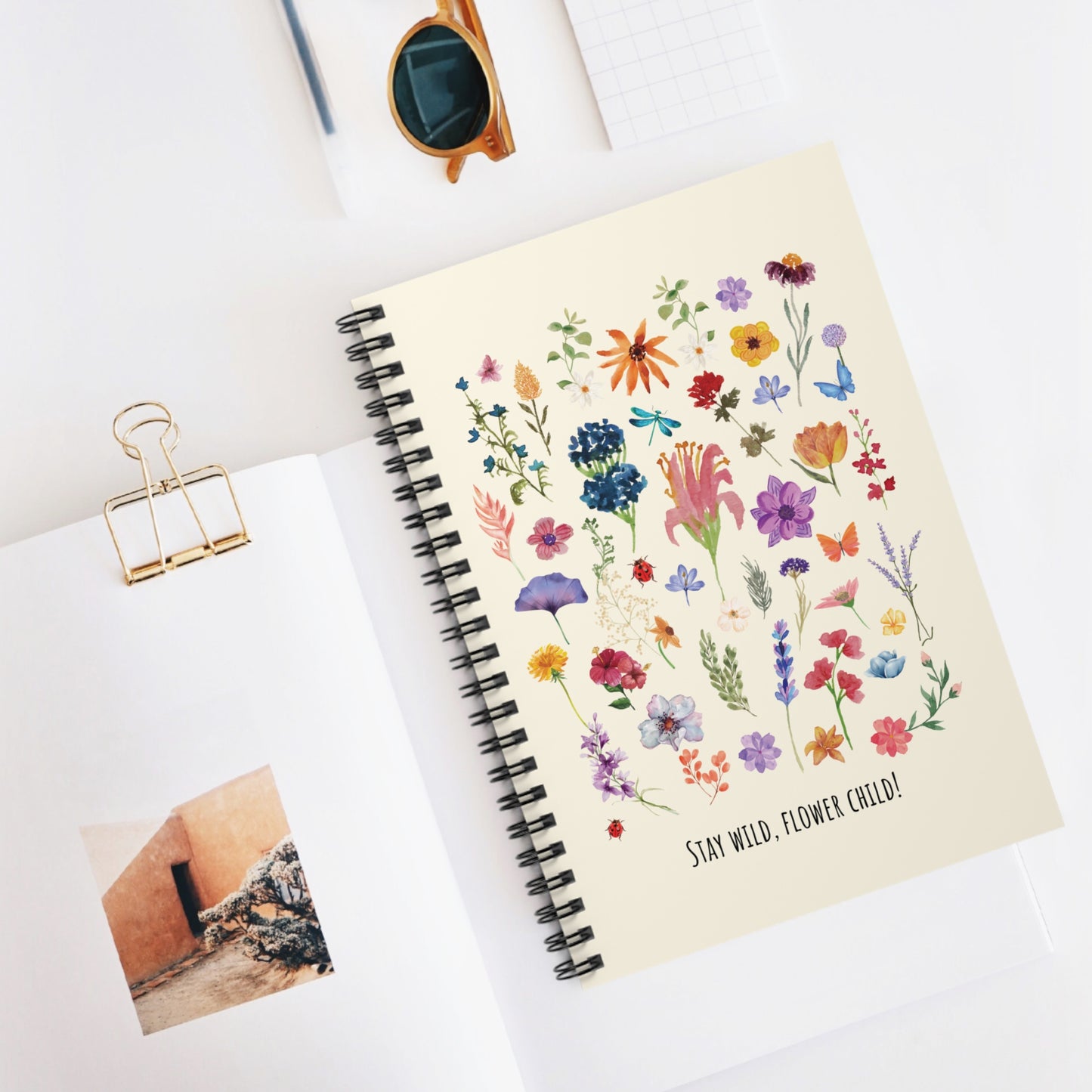 Stay Wild Flower Child Notebook