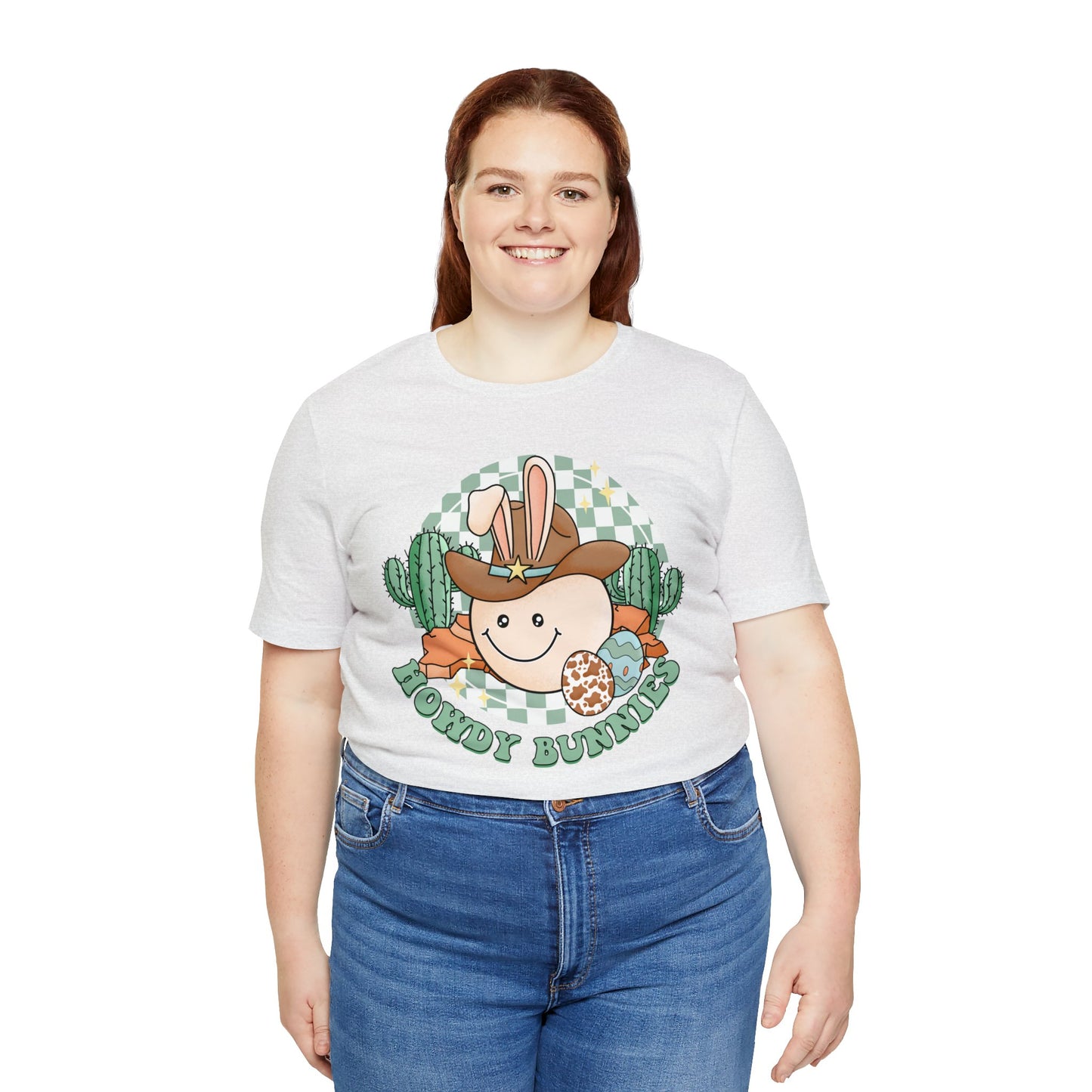 Howdy Bunnies Unisex Jersey Short Sleeve Tee