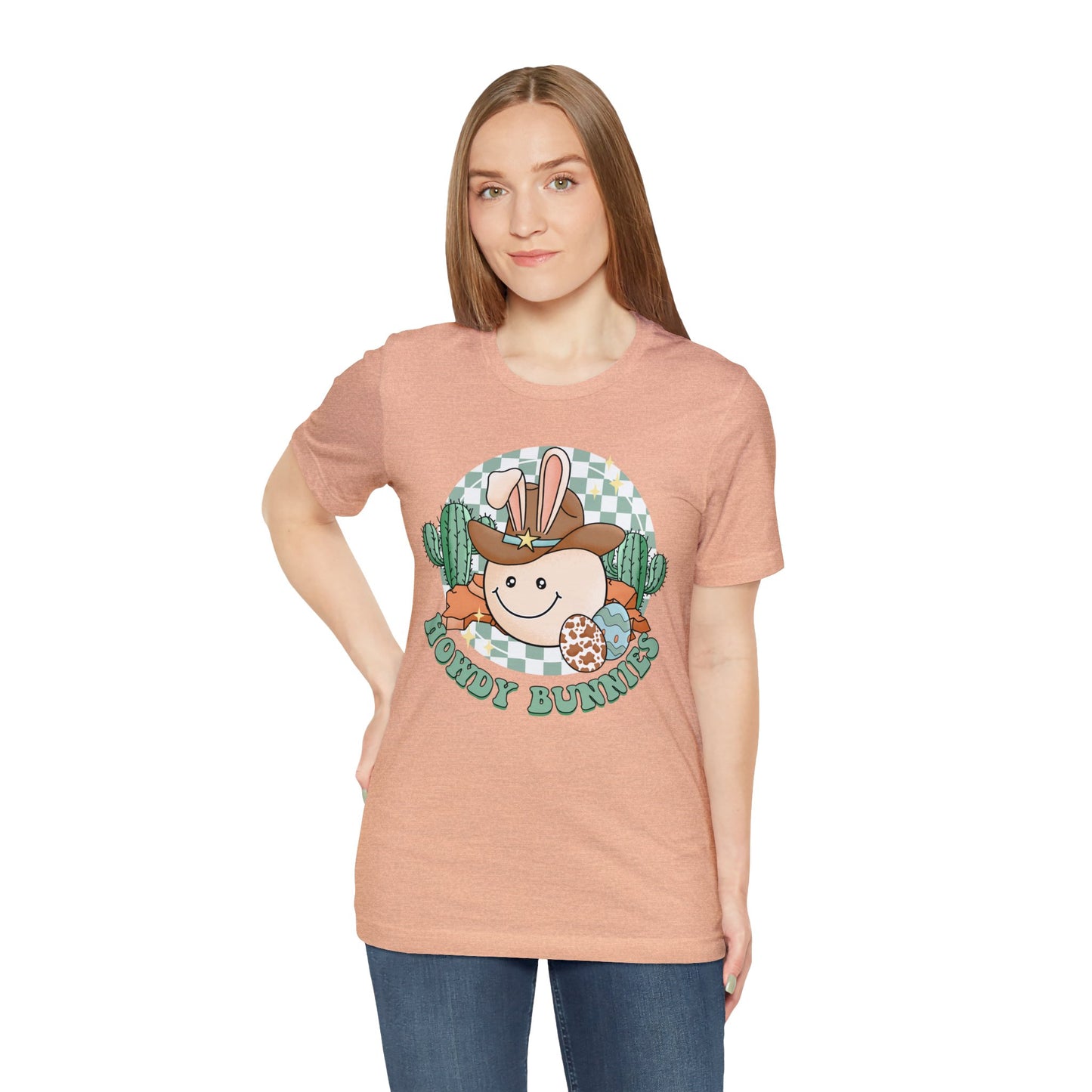 Howdy Bunnies Unisex Jersey Short Sleeve Tee