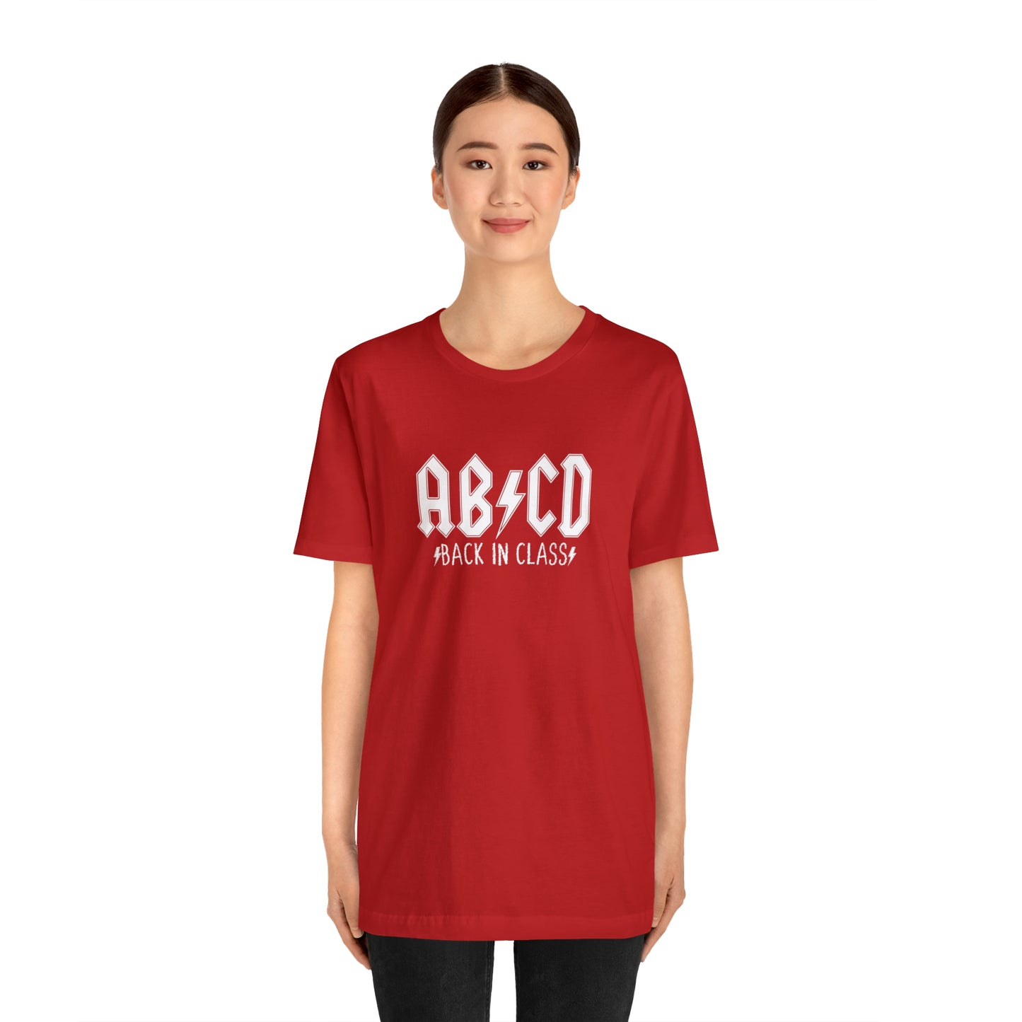 AB/CD Back in Class Unisex Jersey Short Sleeve Tee