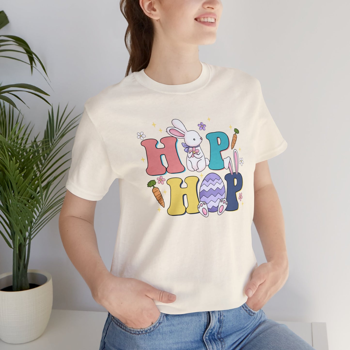 Hip Hop Unisex Jersey Short Sleeve Tee