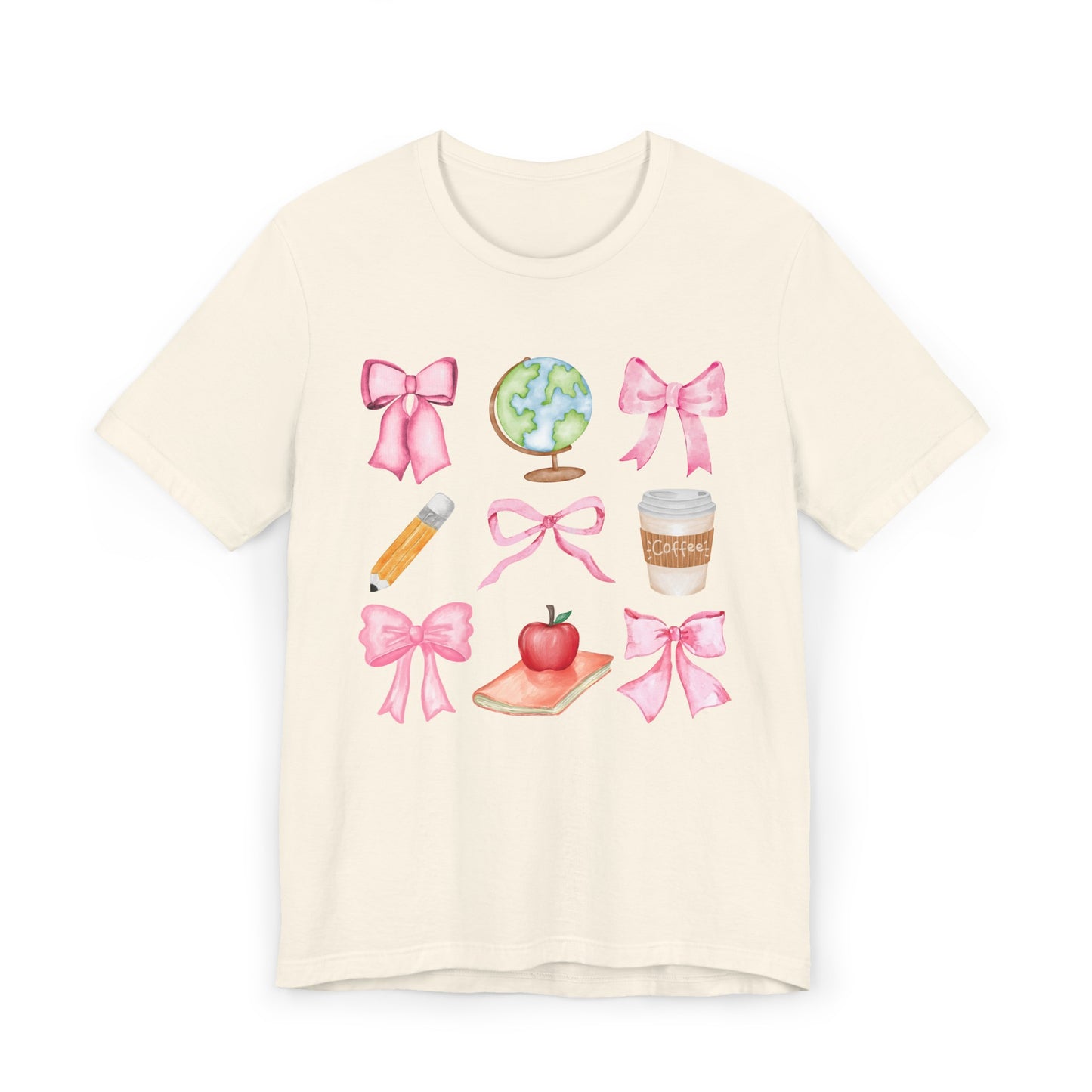 Teacher Coquette Bows Tee