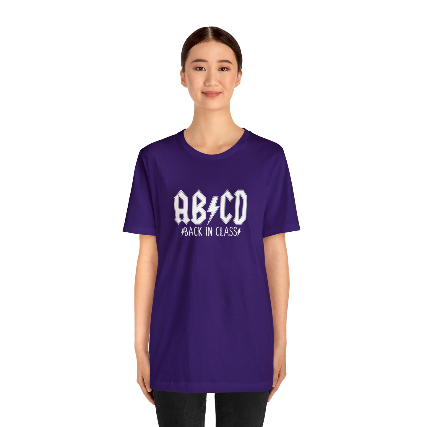 AB/CD Back in Class Unisex Jersey Short Sleeve Tee