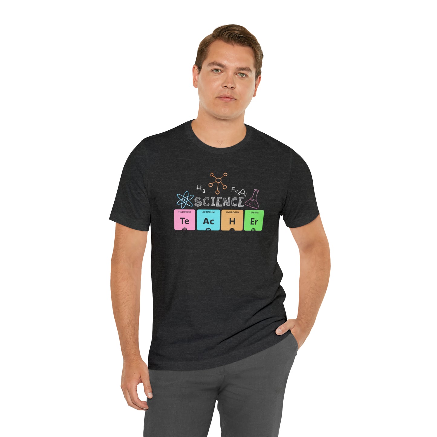 Science Teacher Elements Unisex Jersey Short Sleeve Tee