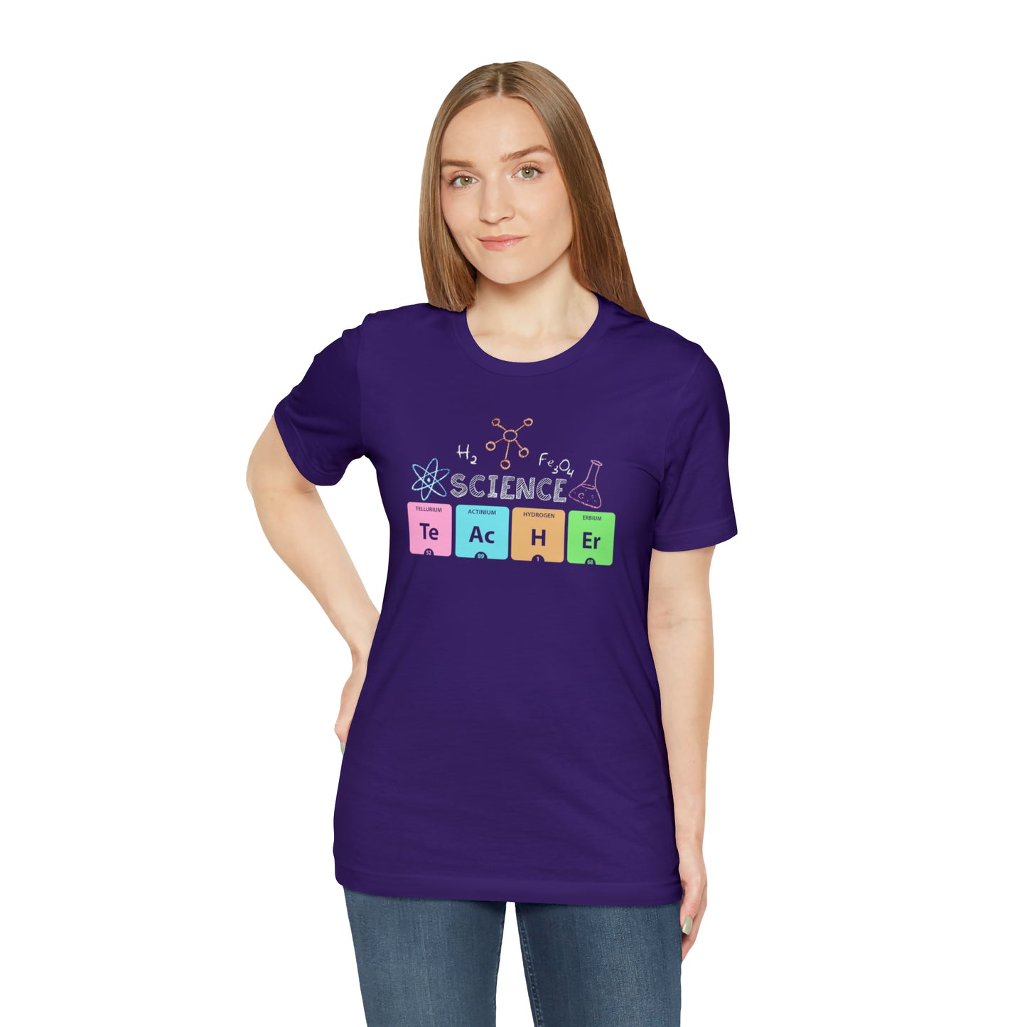 Science Teacher Elements Unisex Jersey Short Sleeve Tee