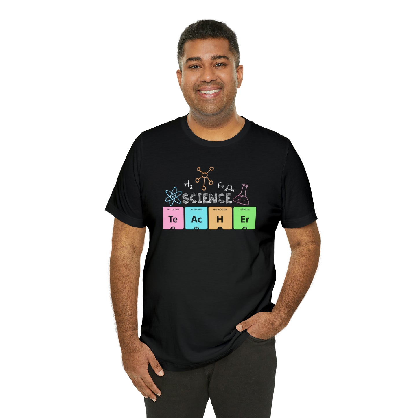 Science Teacher Elements Unisex Jersey Short Sleeve Tee