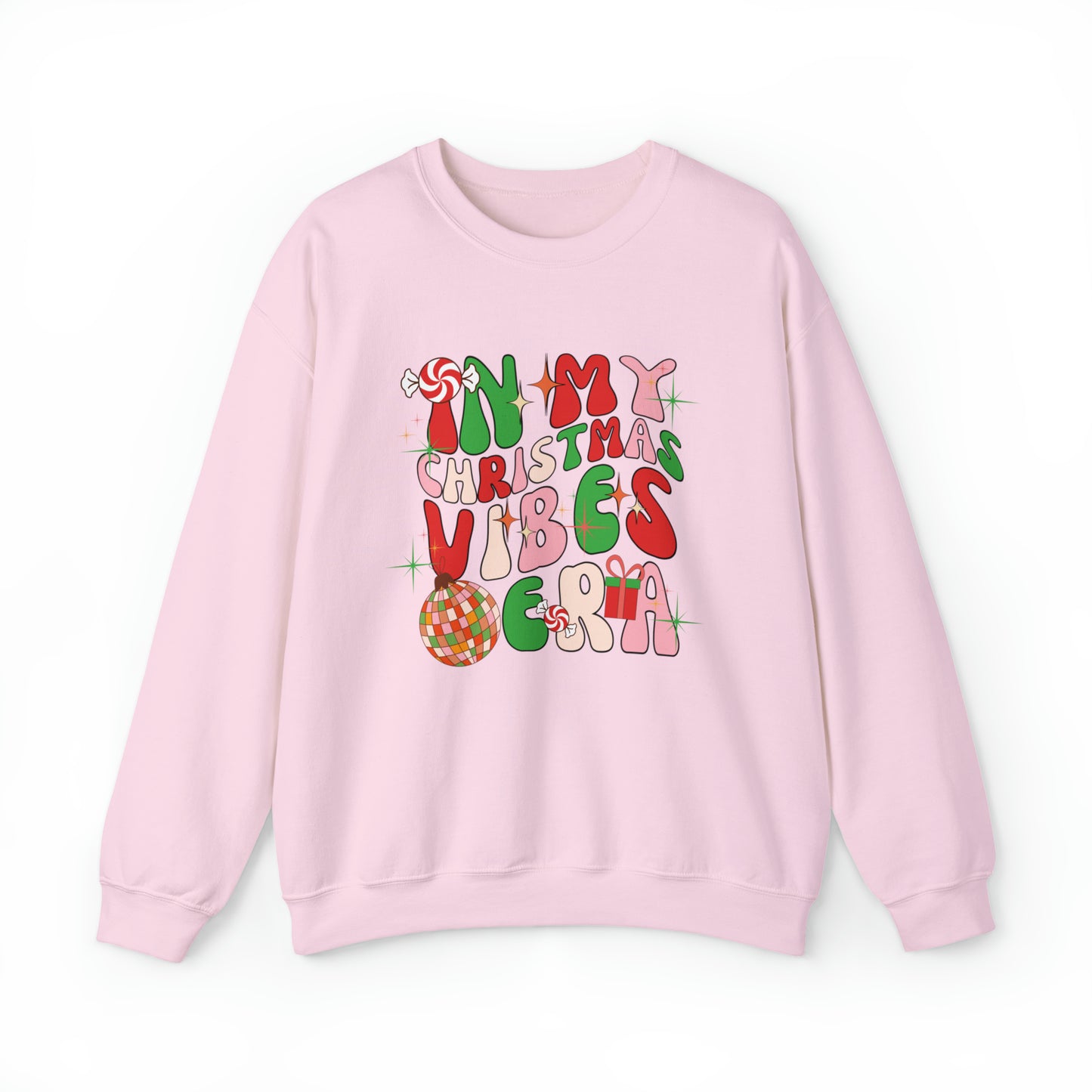 In My Christmas Vibes Era Unisex Heavy Blend™ Crewneck Sweatshirt