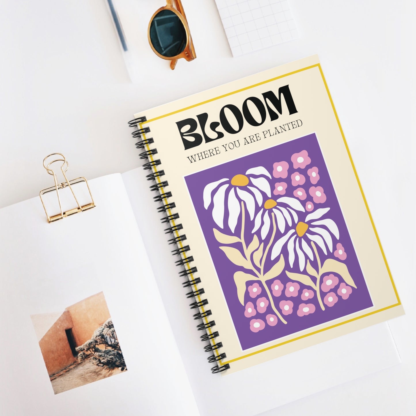 Bloom Where You Are Planted Notebook