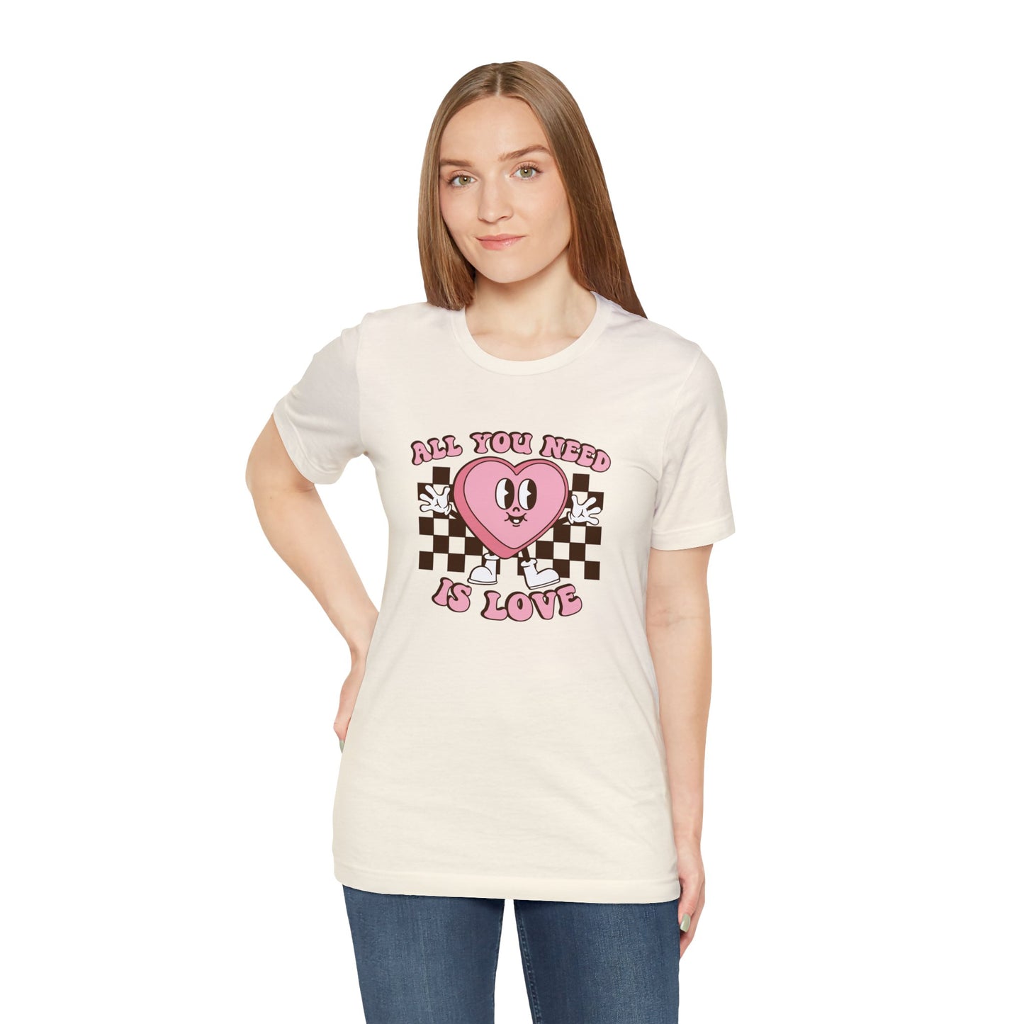 All You Need Is Love Unisex Jersey Short Sleeve Tee