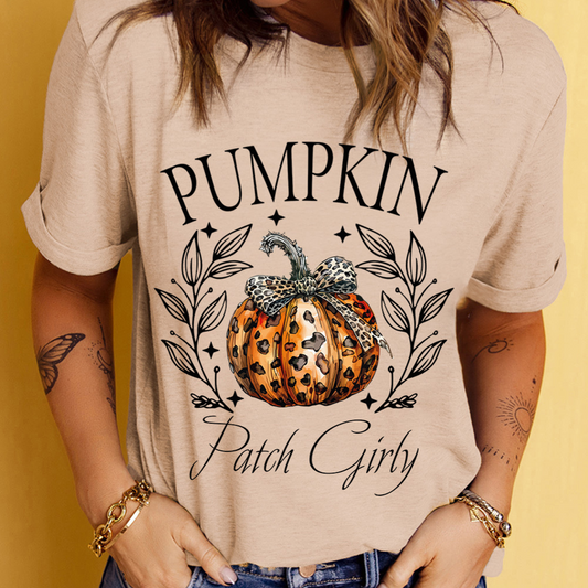 Pumpkin Patch Girly Graphic Tee