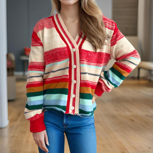 Candy Cane Lane Cardigan