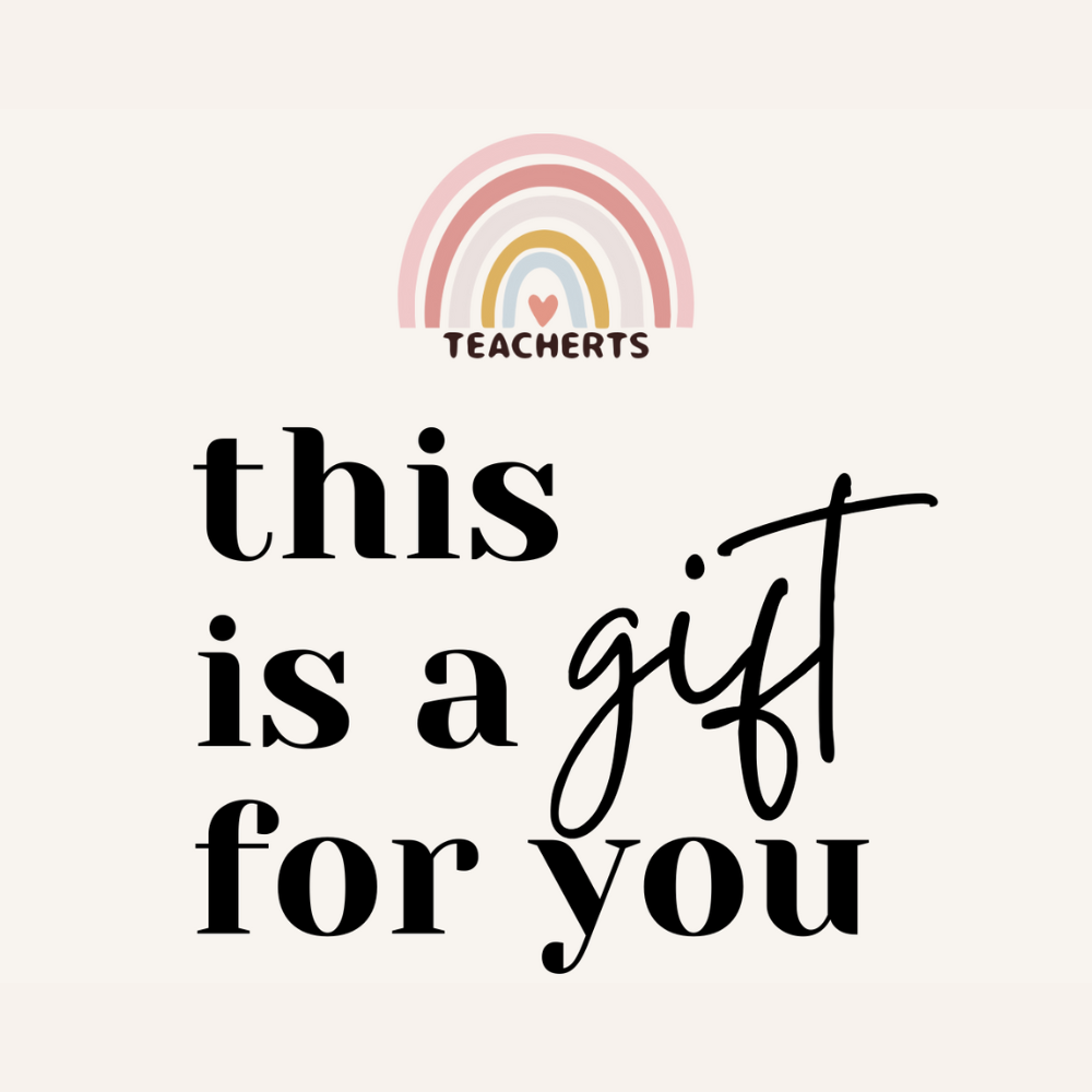 Teacherts E-gift card