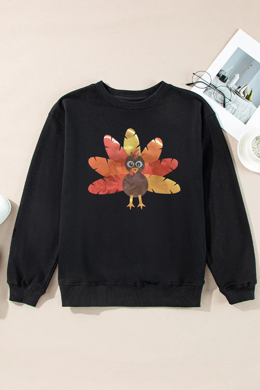 Turkey Graphic Sweatshirt