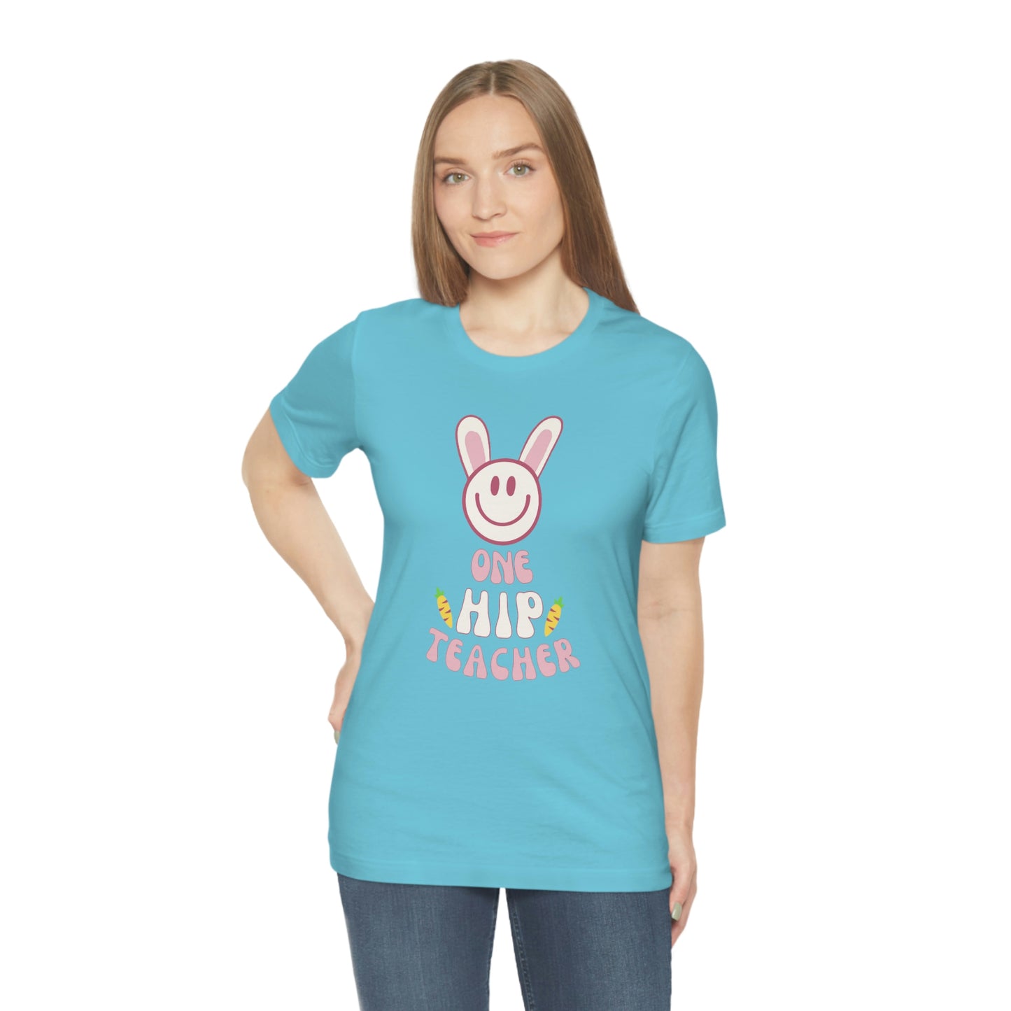 One Hip Teacher Unisex Jersey Short Sleeve Tee