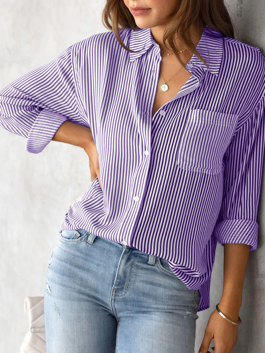 Lighthouse Stripe Button-down