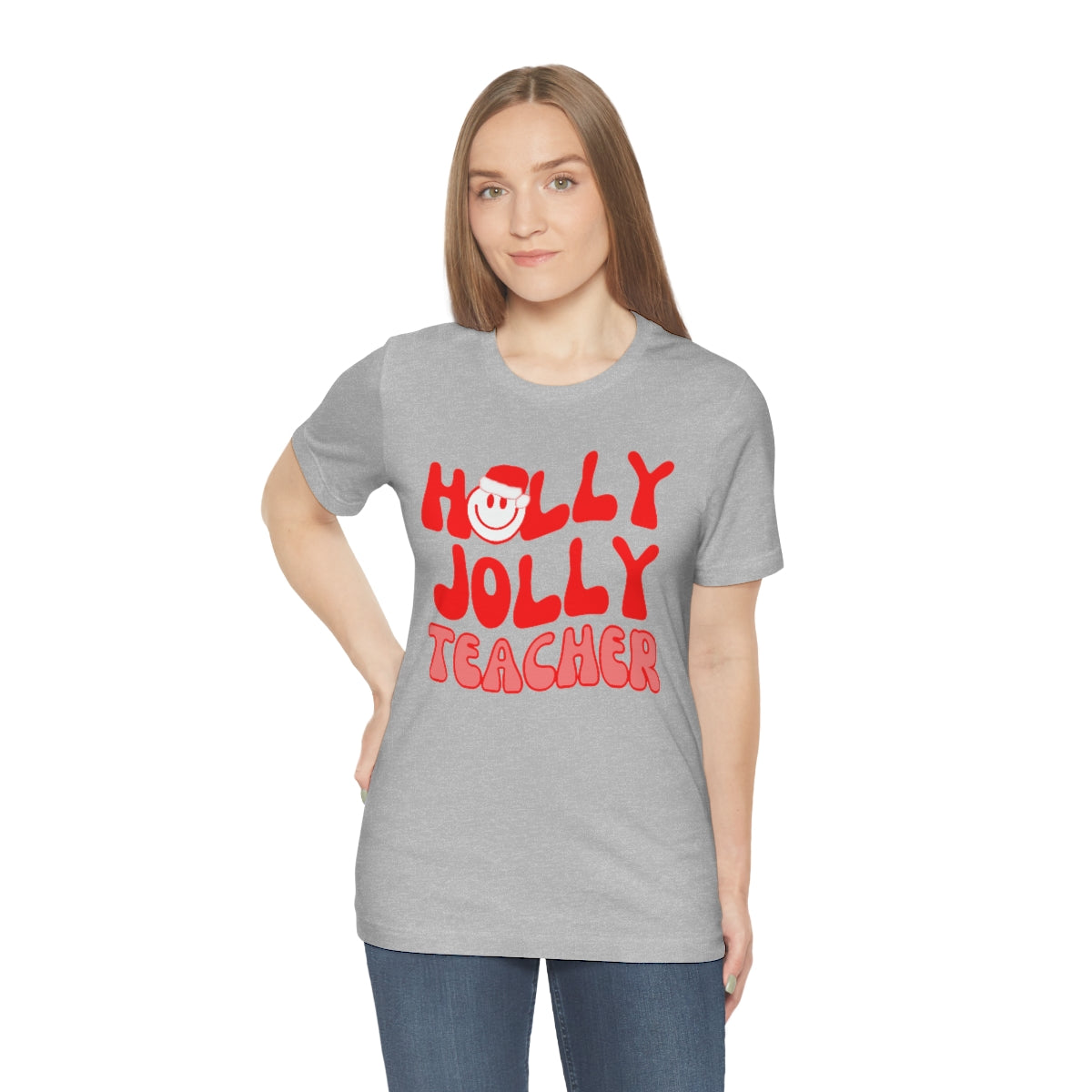 Holly Jolly Teacher Tee