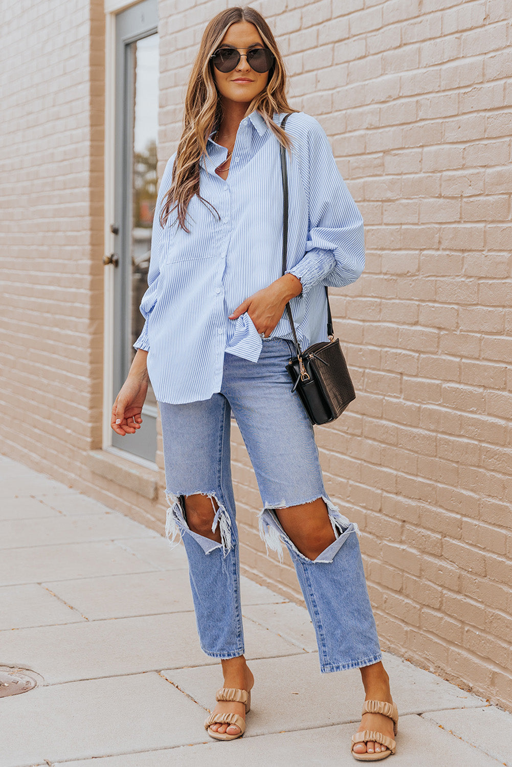 Coastal Breeze Button-down