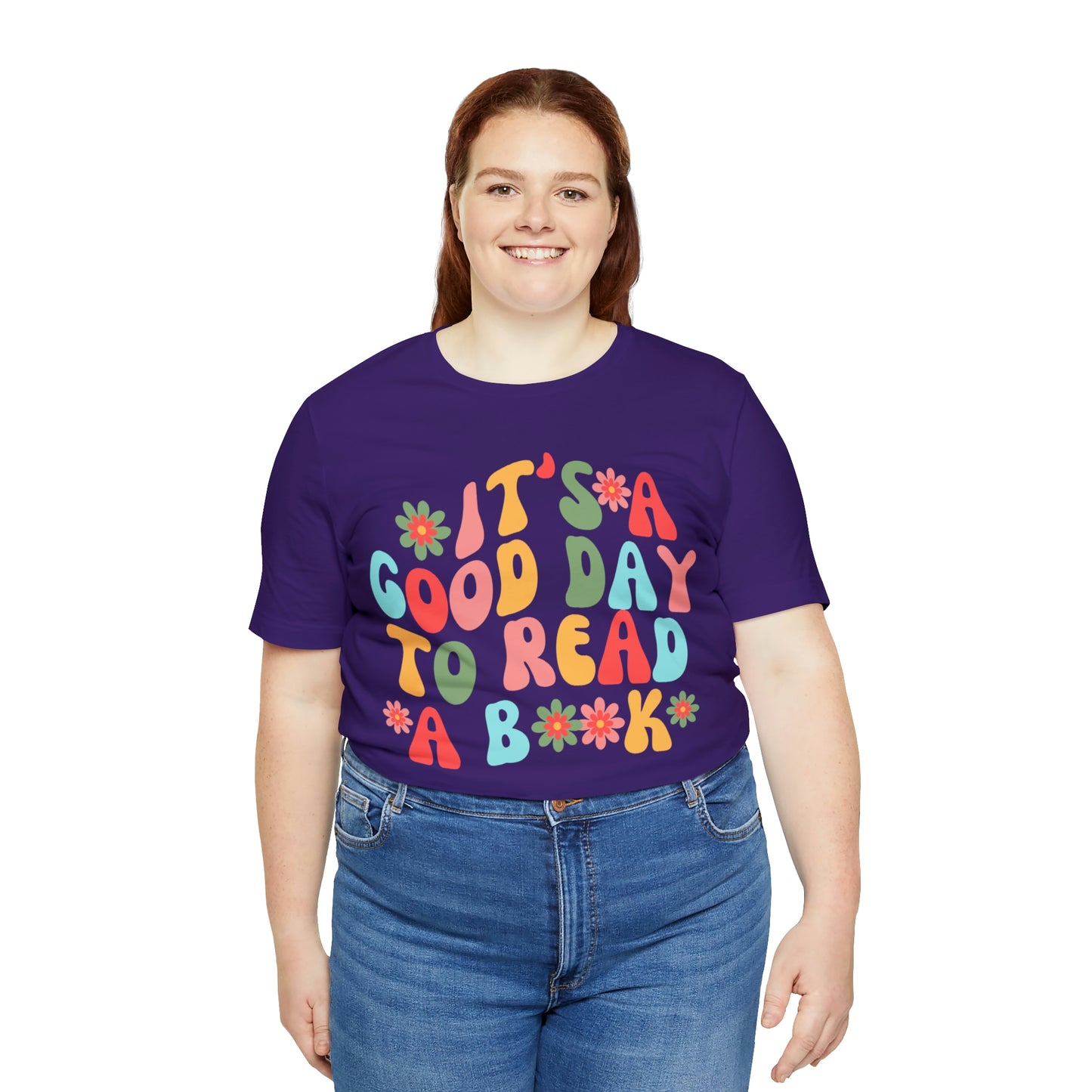 It's a Good Day to Read a Book Unisex Jersey Short Sleeve Tee