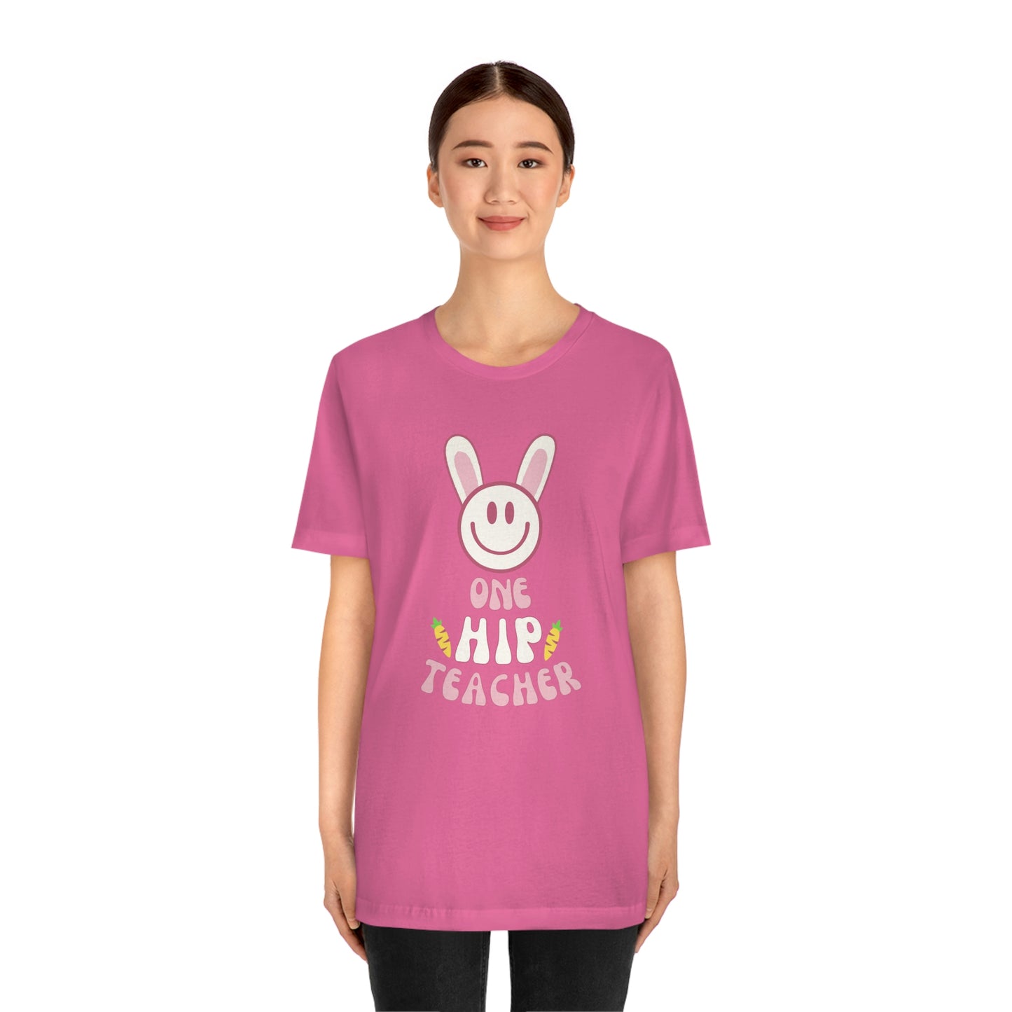 One Hip Teacher Unisex Jersey Short Sleeve Tee