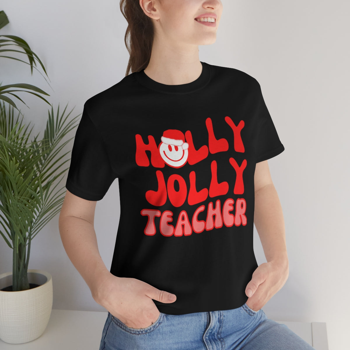 Holly Jolly Teacher Tee