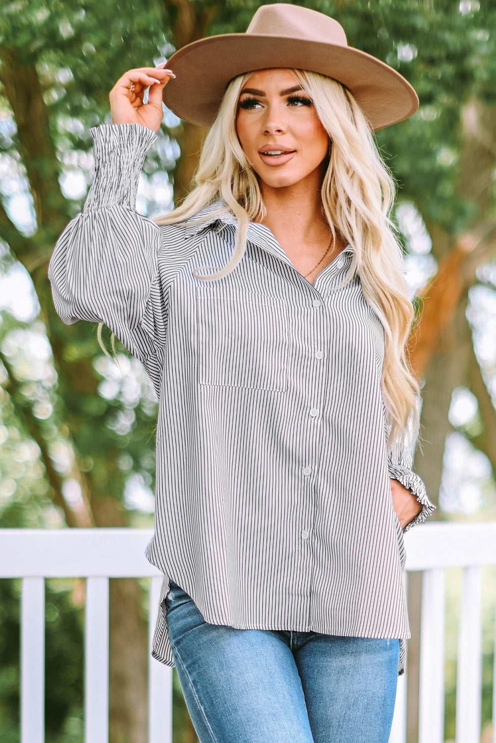 Coastal Breeze Button-down