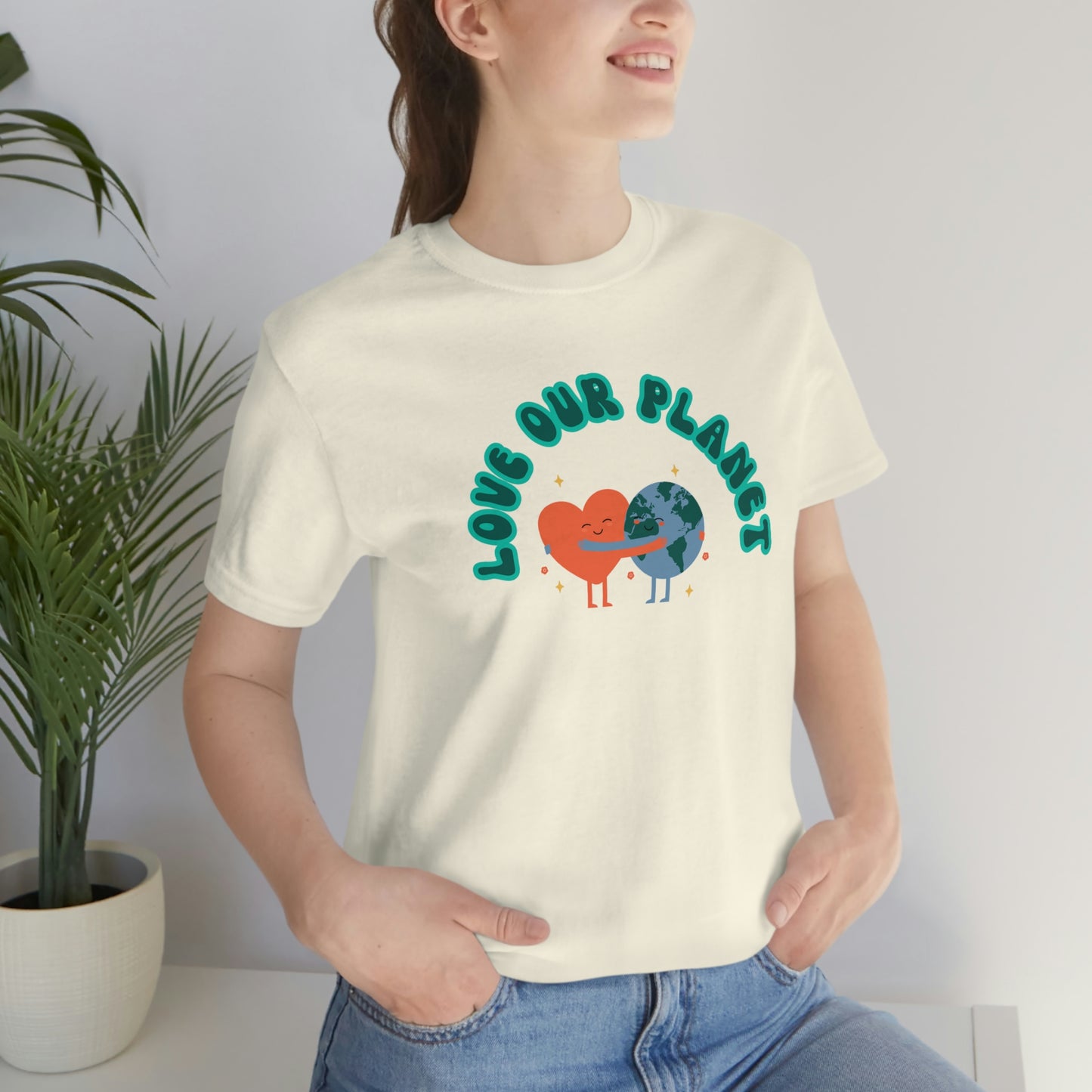 Love Our Planet Unisex Jersey Short Sleeve Tee